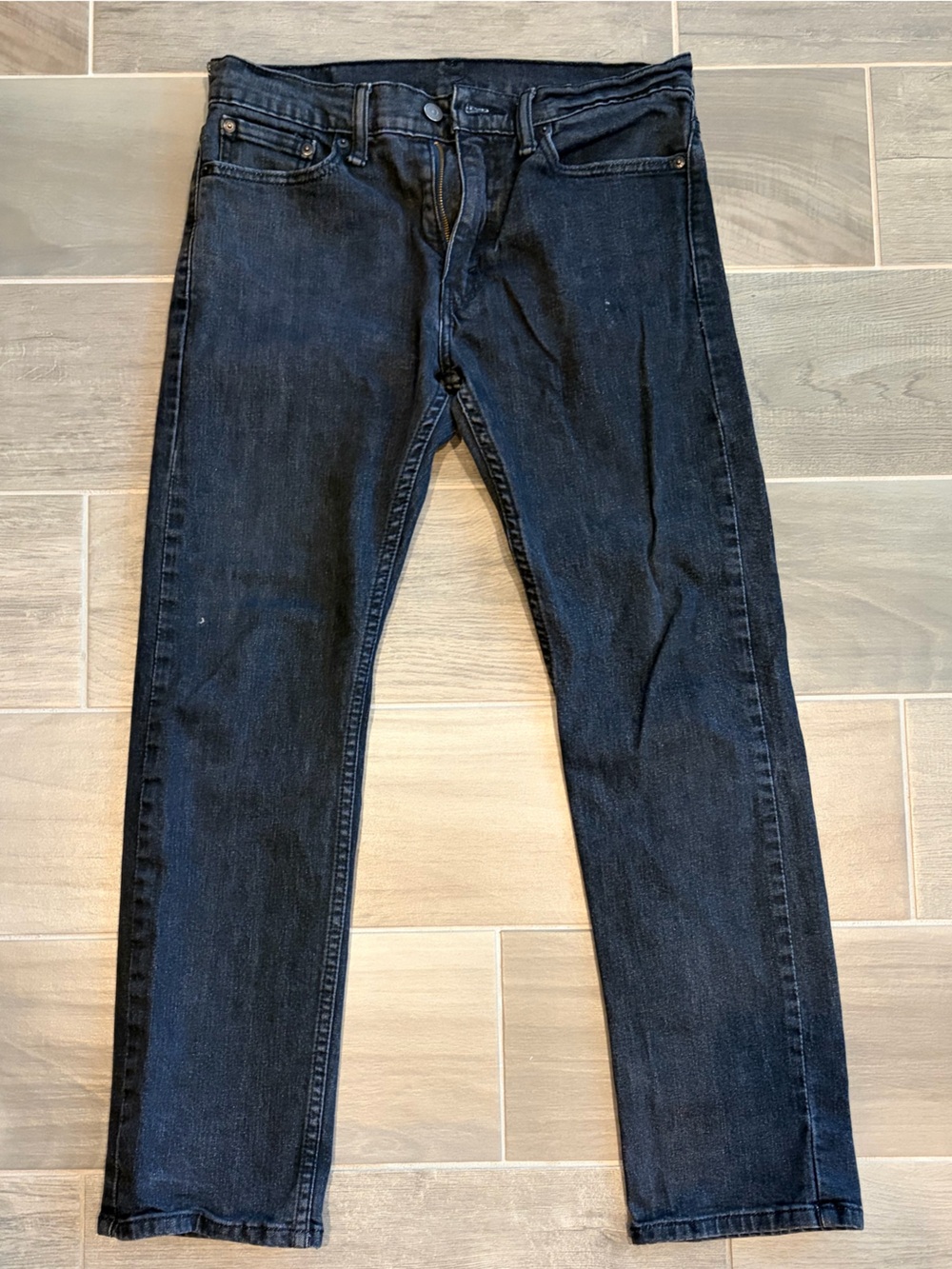Levi's Men's Straight Jeans -Black